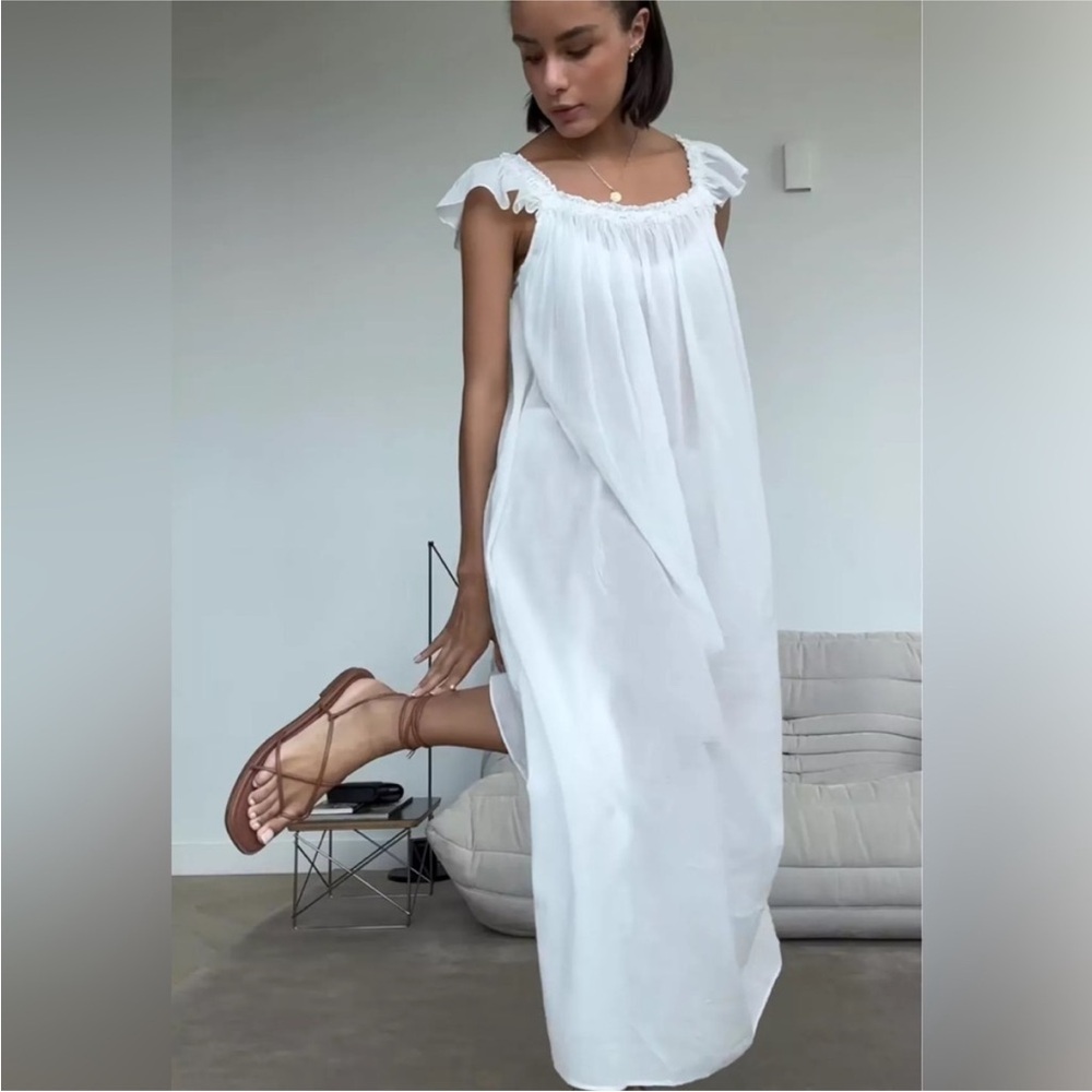 Doên Orielle Nightgown in Salt